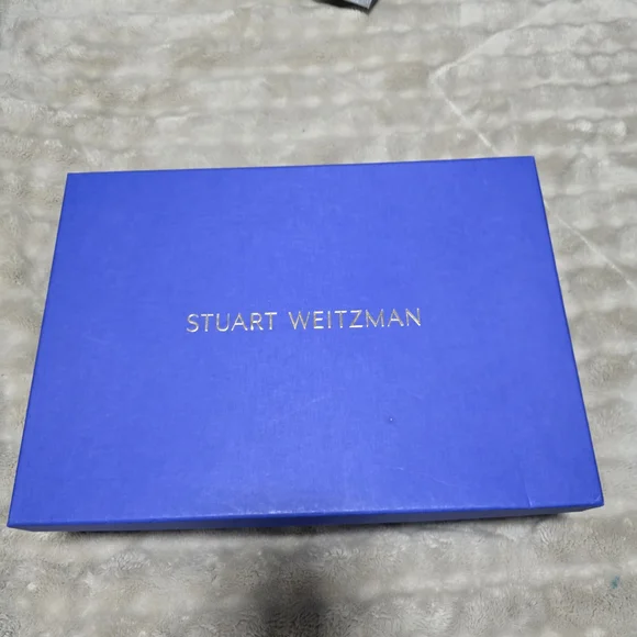 Stuart Weitzman Black Pointed Toe Leather Stiletto Sock Boots - Picture 4 of 10